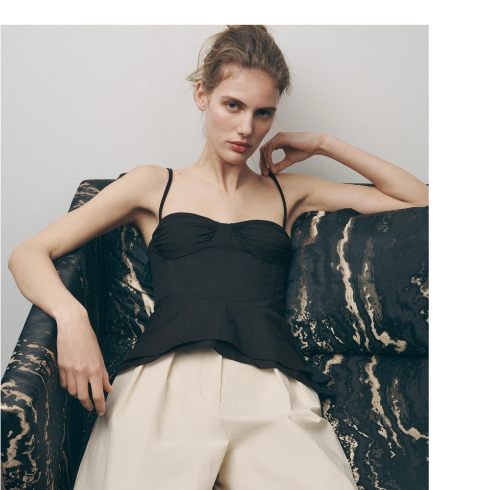 NWT Zara black top